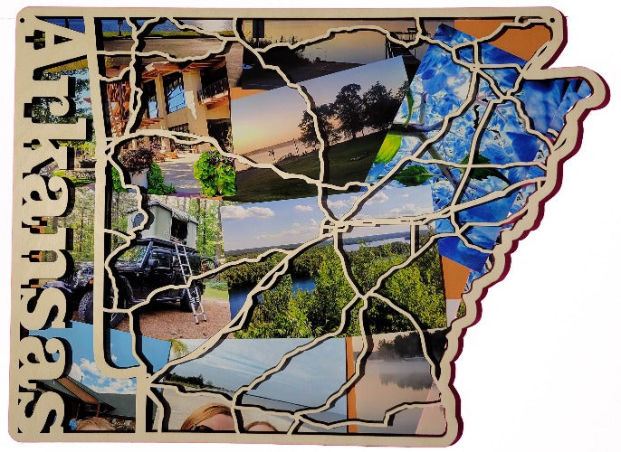 Arkansas State Road Map