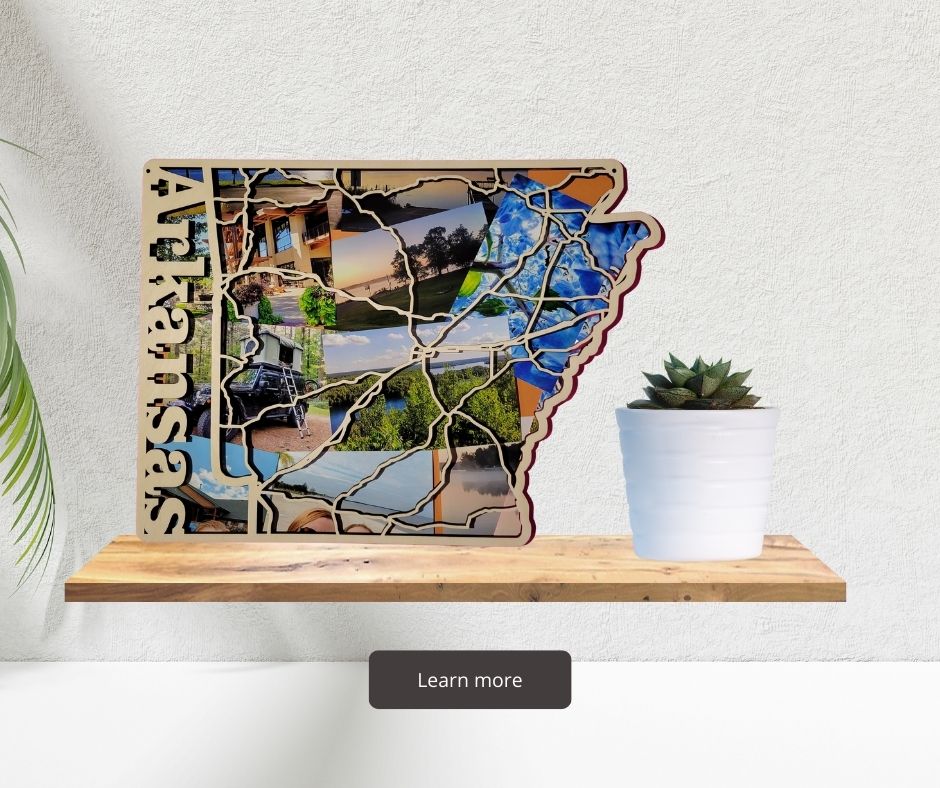 Arkansas State Road Map