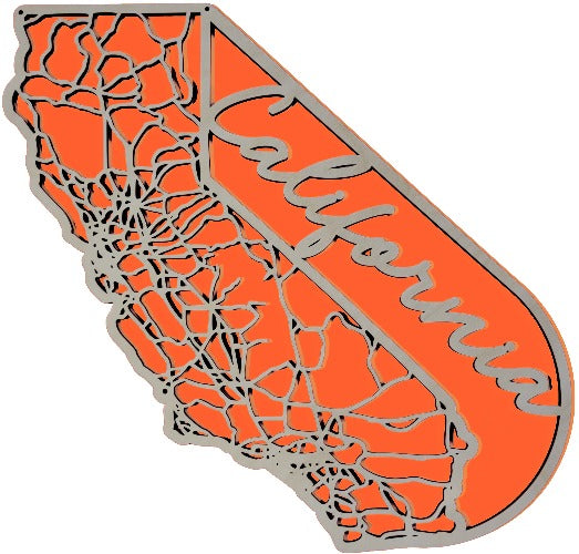 California State Road Map