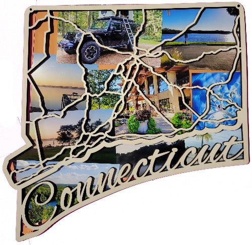 Connecticut State Road Map