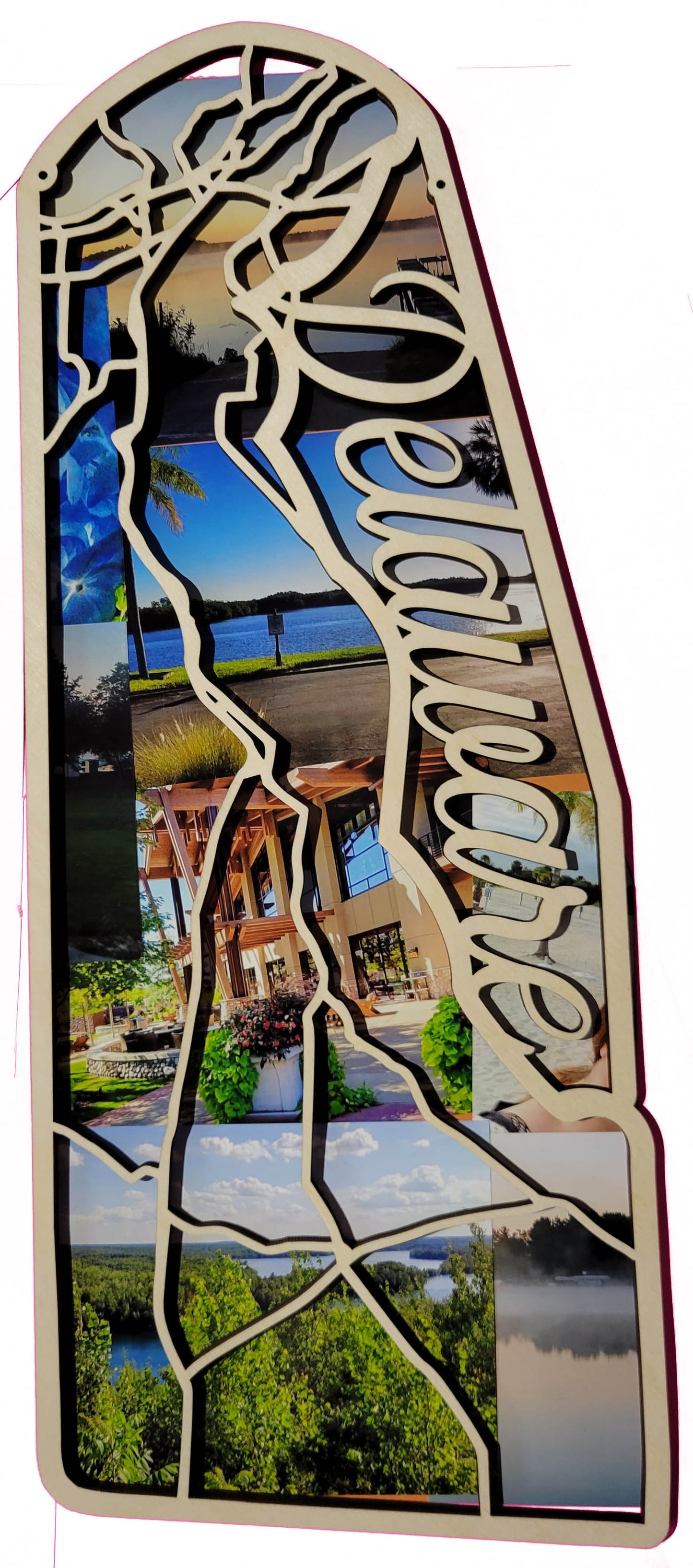 Delaware State Road Map