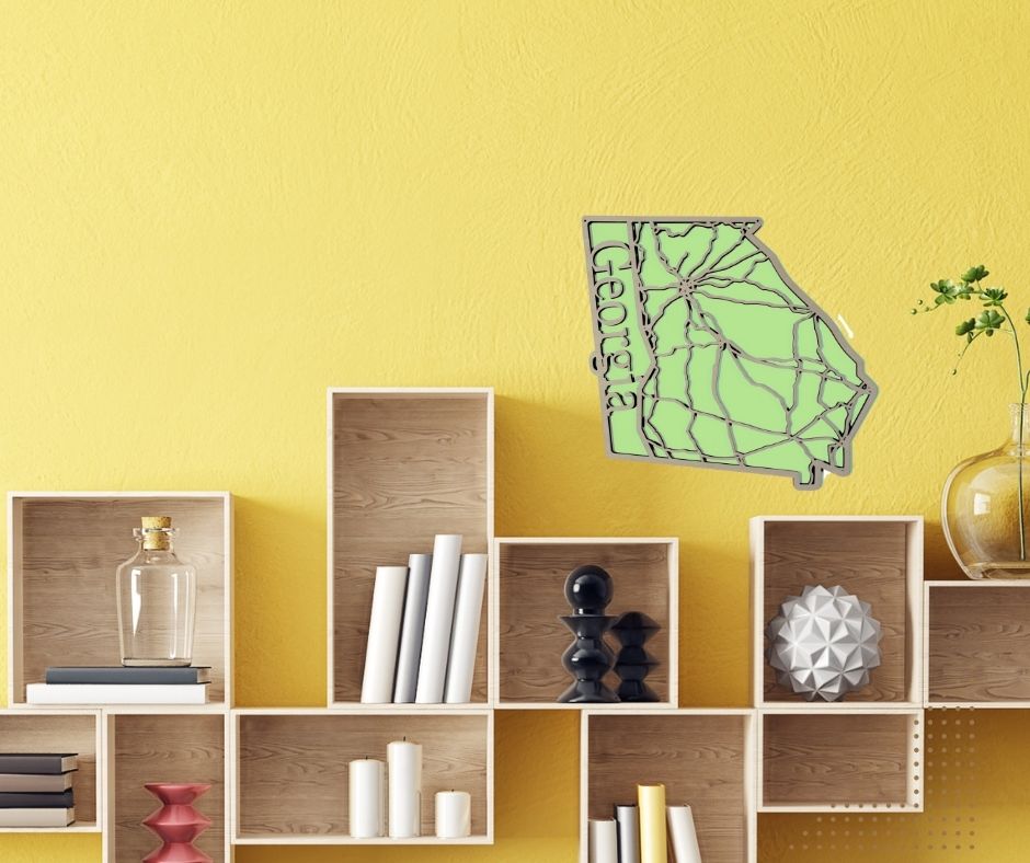 Georgia State Road Map