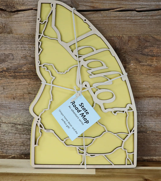 Idaho State Road Map