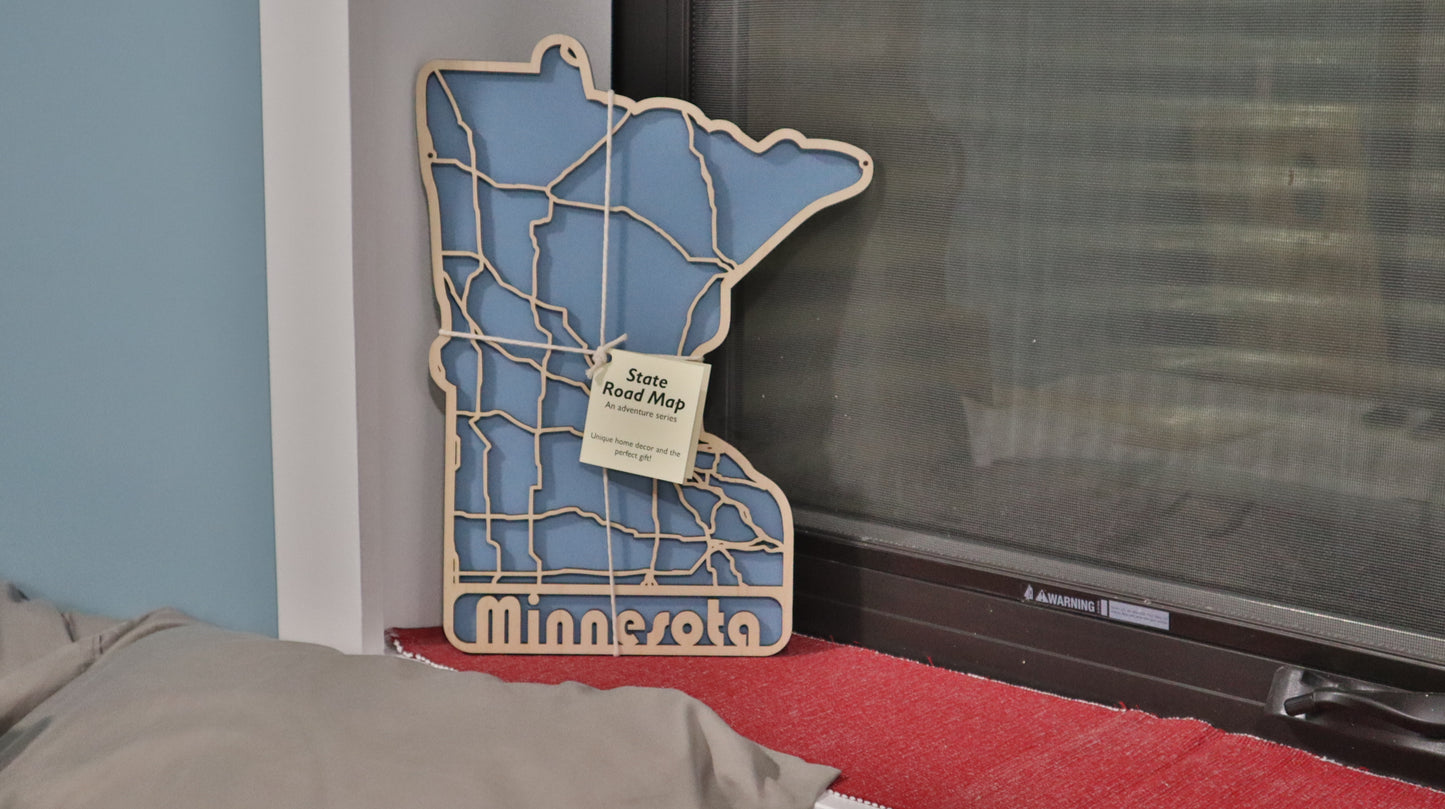 Minnesota State Road Map