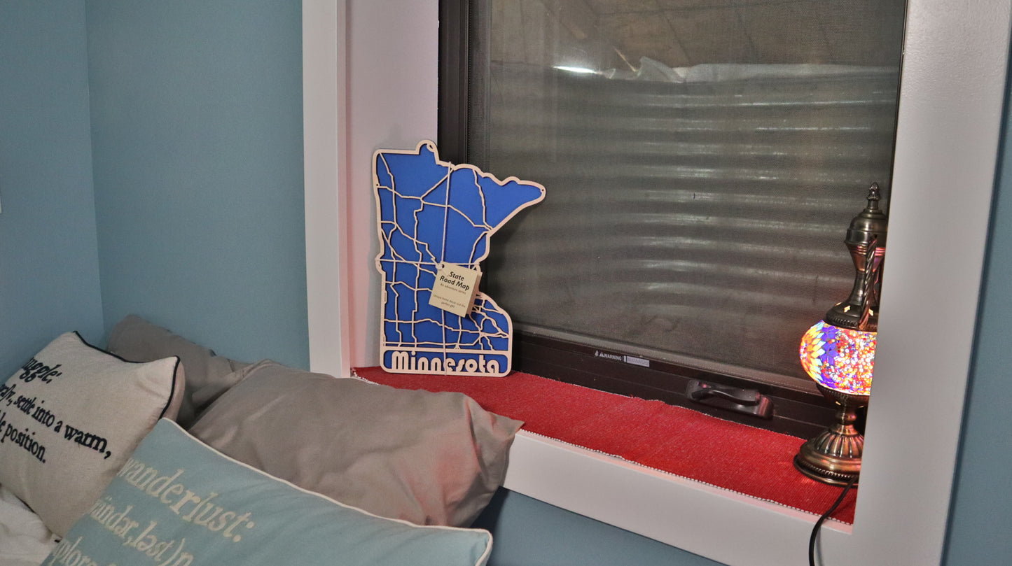 Minnesota State Road Map