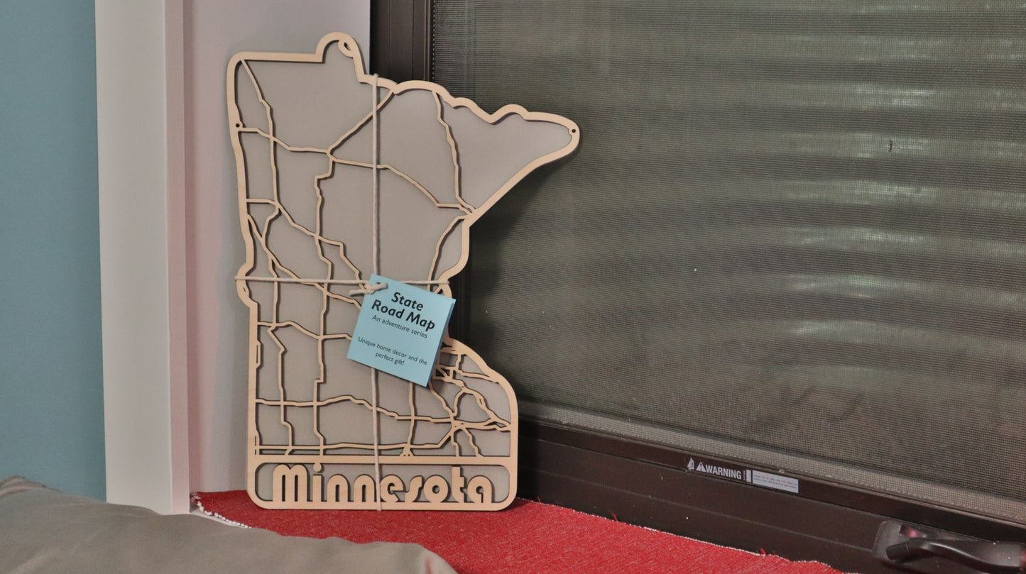 Minnesota State Road Map