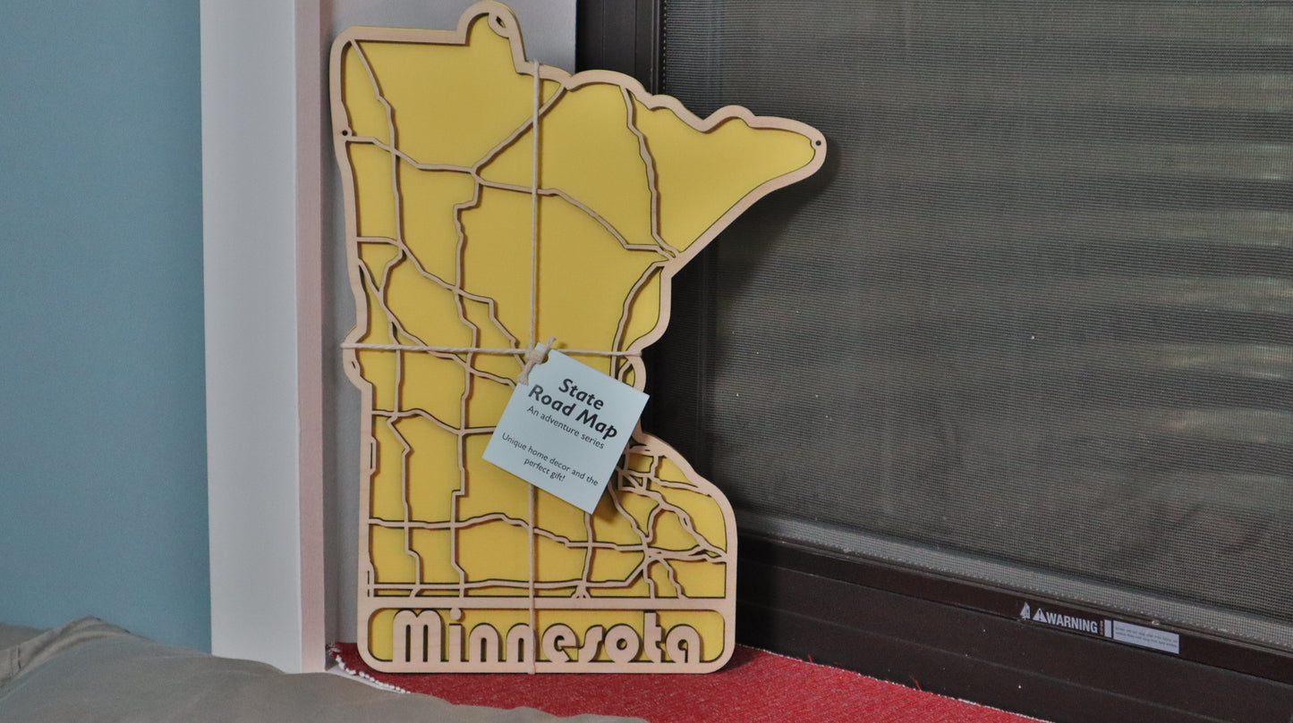 Minnesota State Road Map