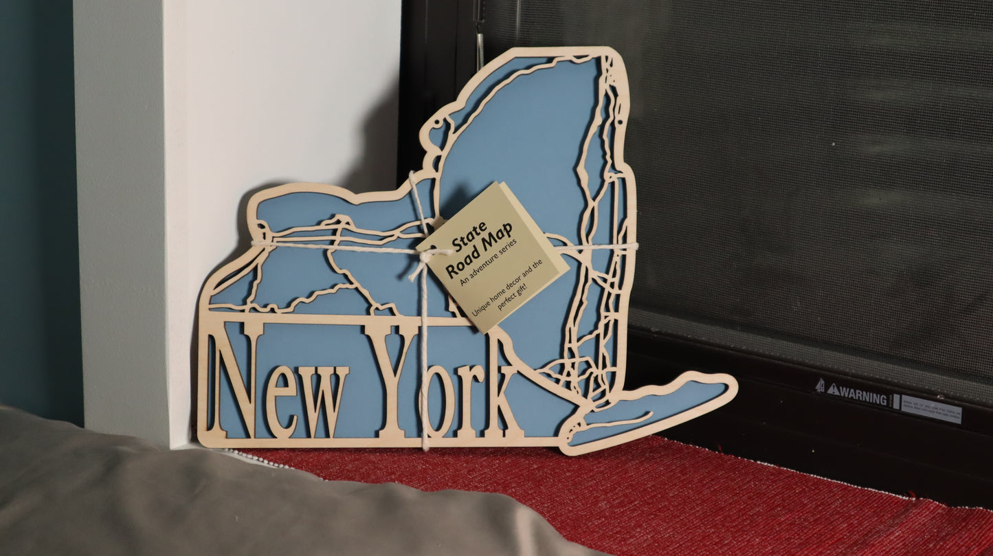 New York State Road Map