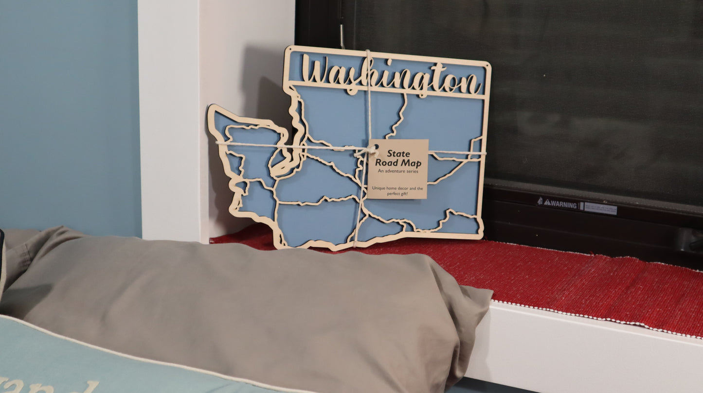 Washington State Road Map