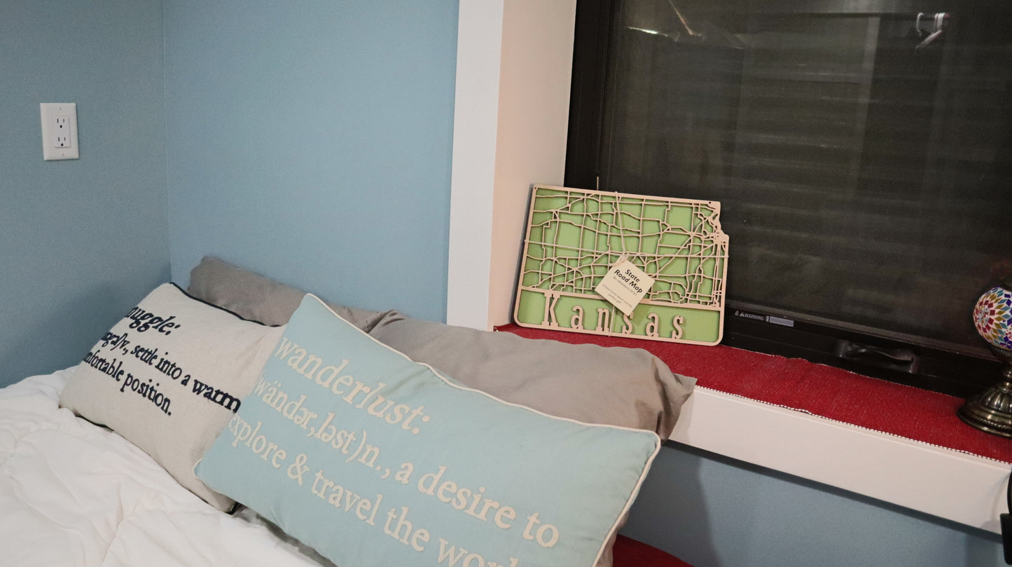 Kansas State Road Map