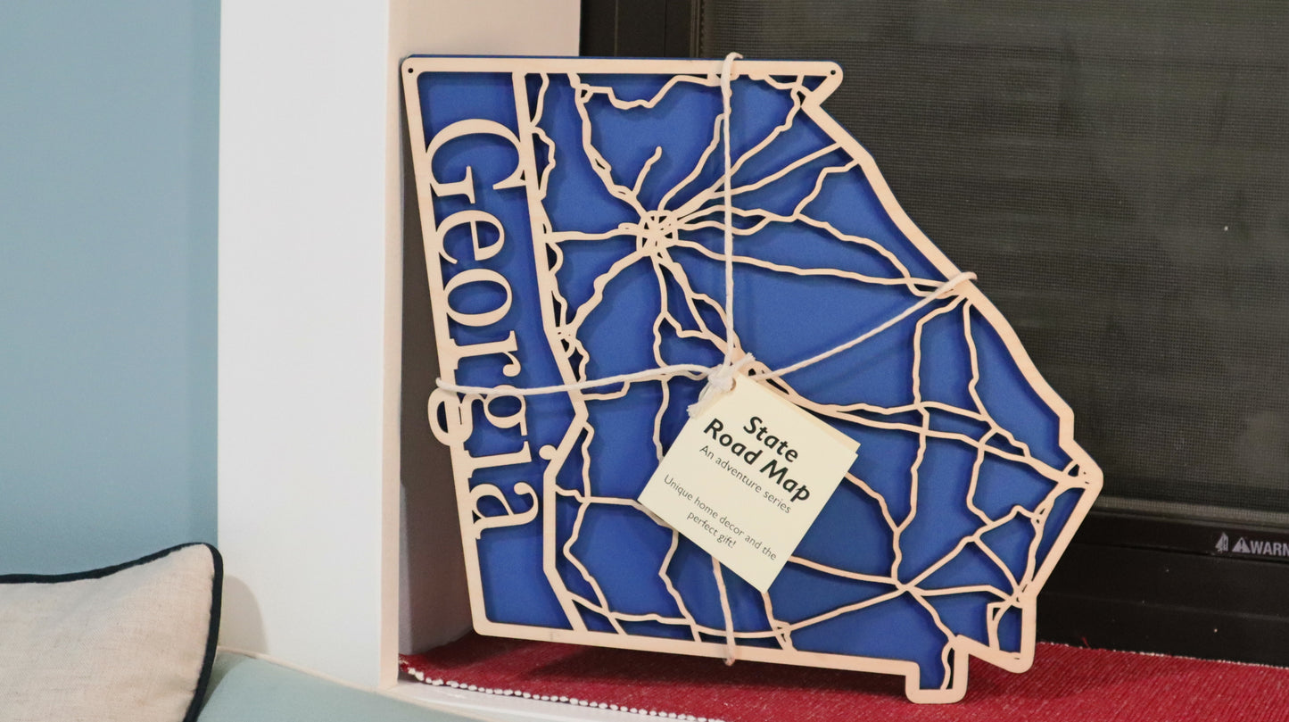 Georgia State Road Map