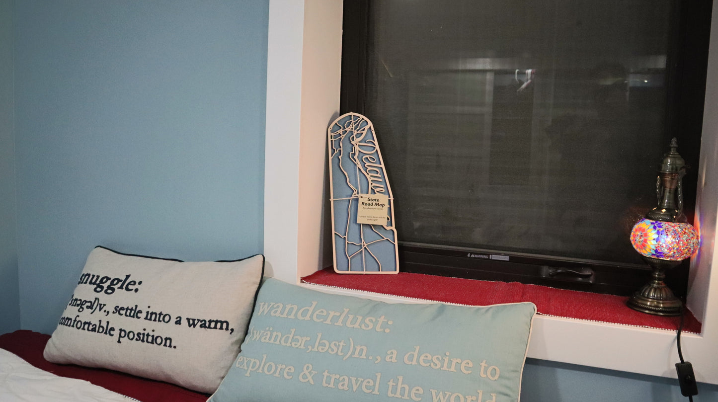 Delaware State Road Map