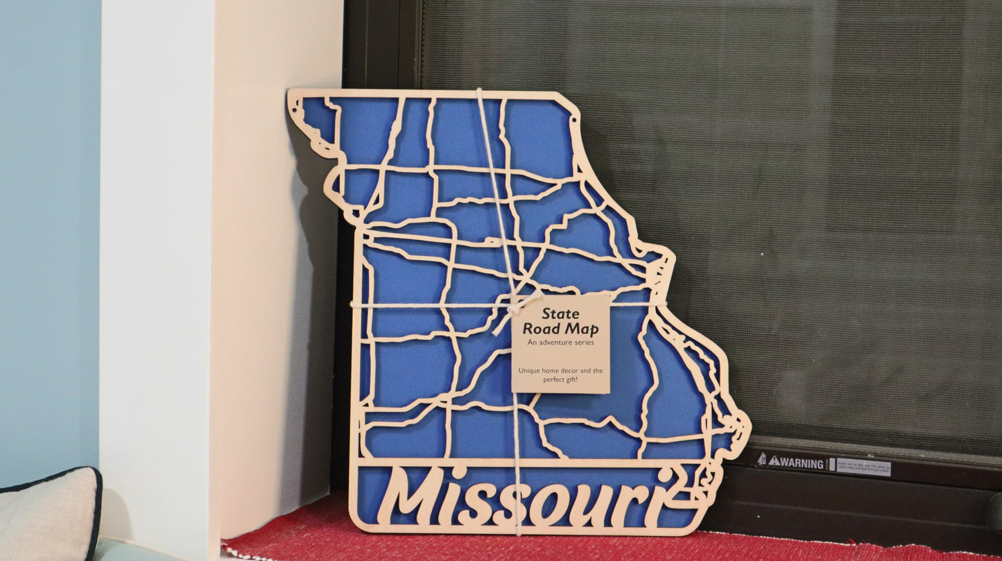 Missouri State Road Map