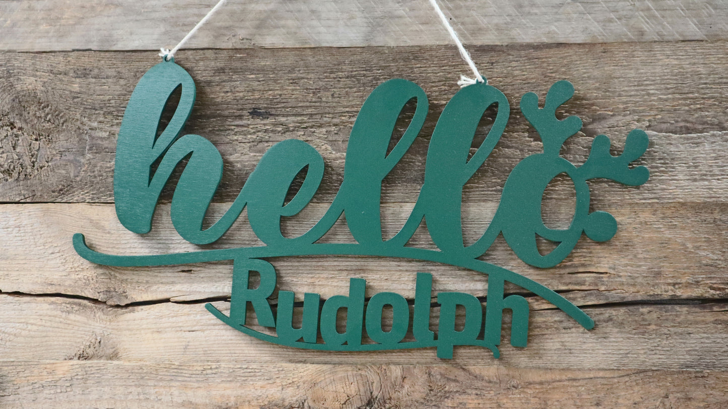 Hello Rudolph