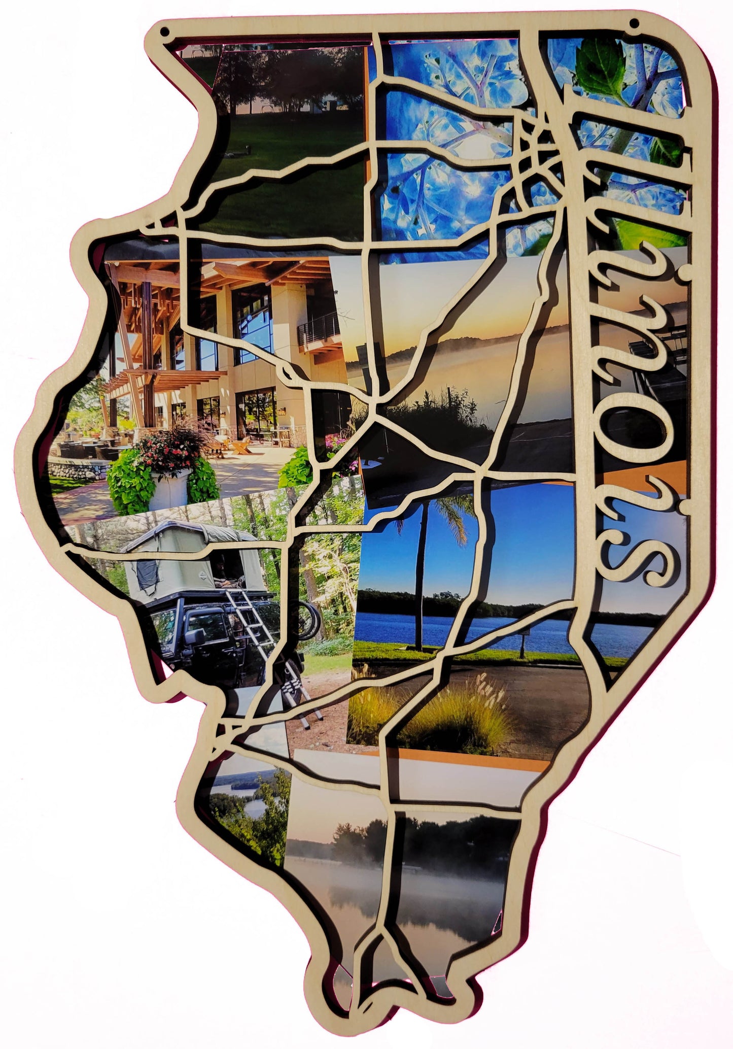 Illinois State Road Map