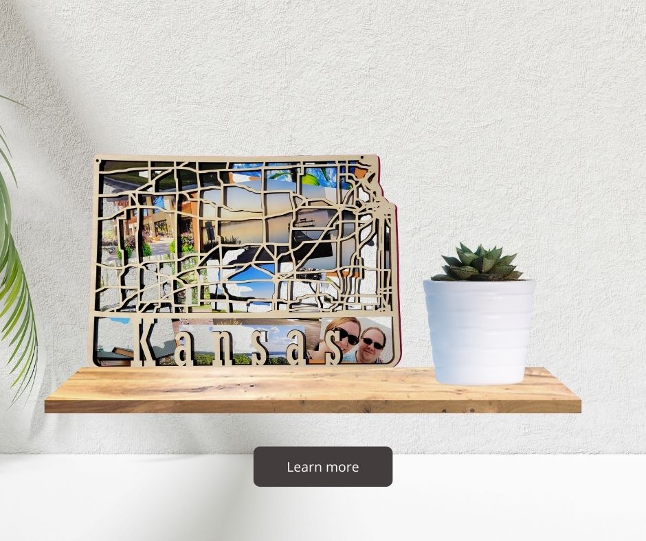 Kansas State Road Map