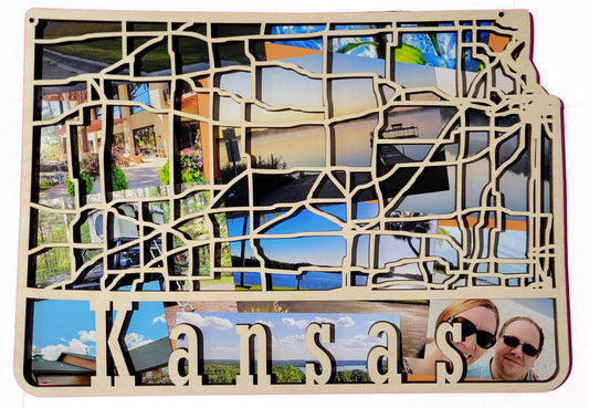 Kansas State Road Map