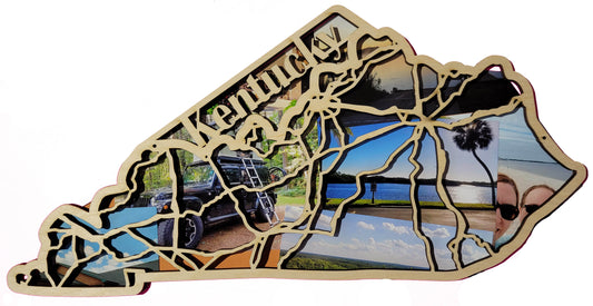 Kentucky State Road Map