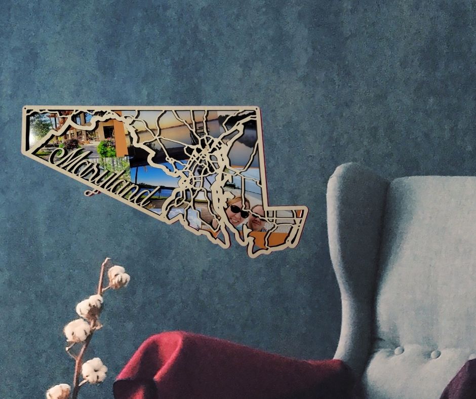 Maryland State Road Map