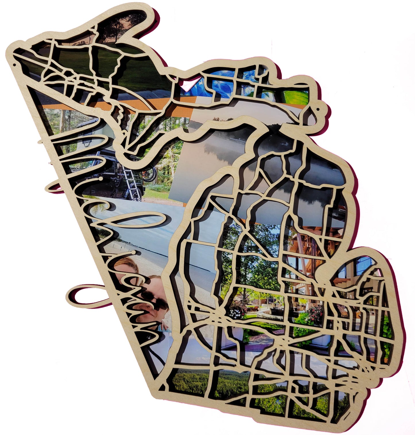 Michigan State Road Map