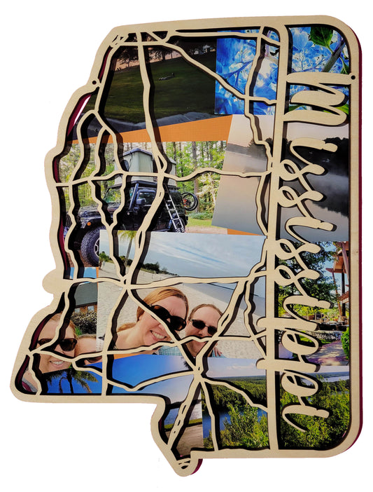 Mississippi State Road Map