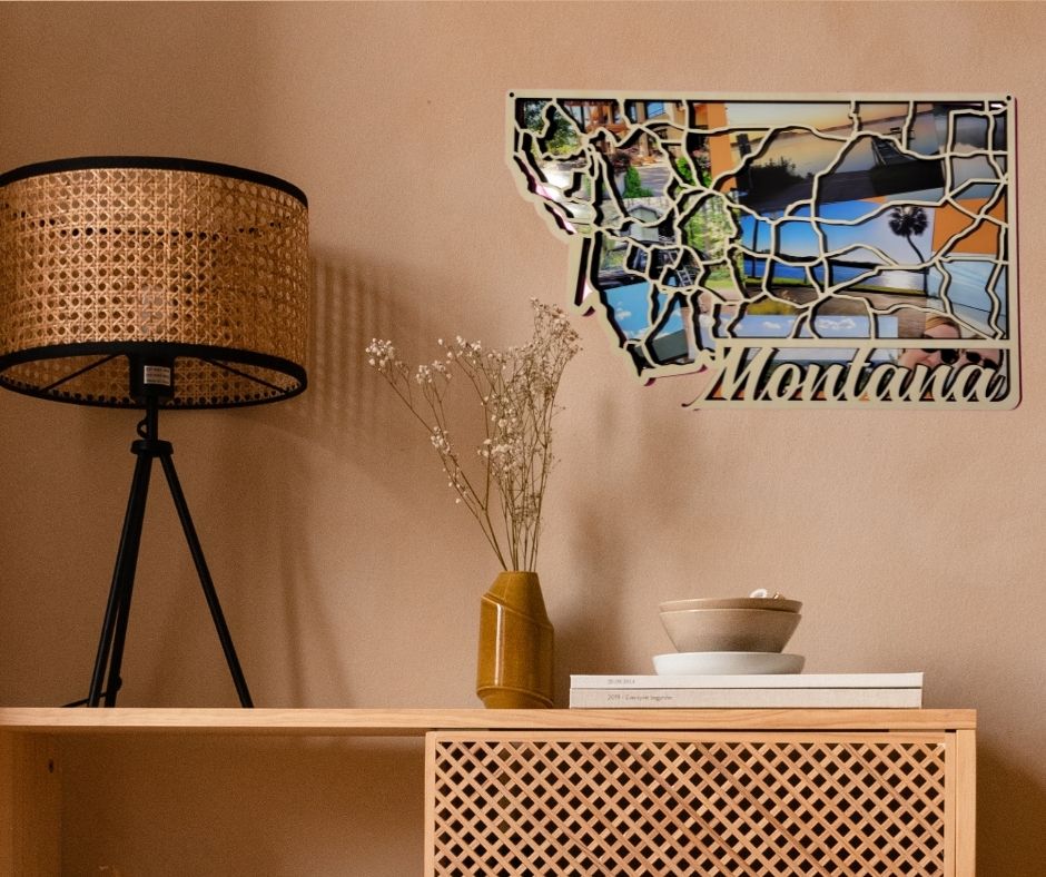 Montana State Road Map