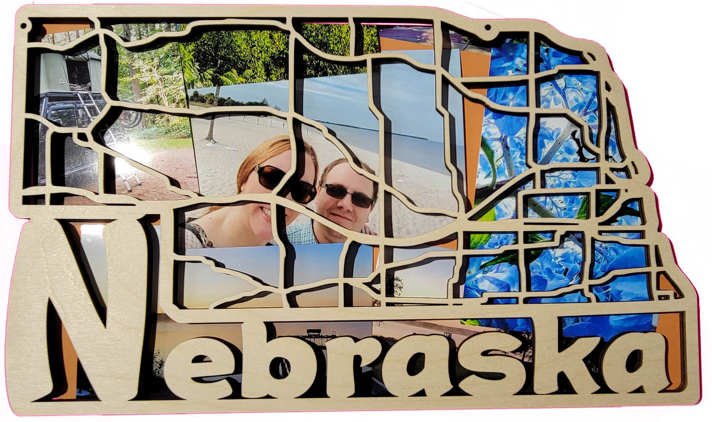 Nebraska State Road Map