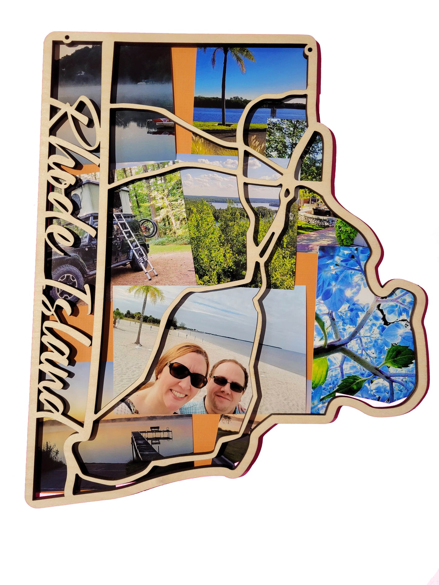 Rhode Island State Road Map