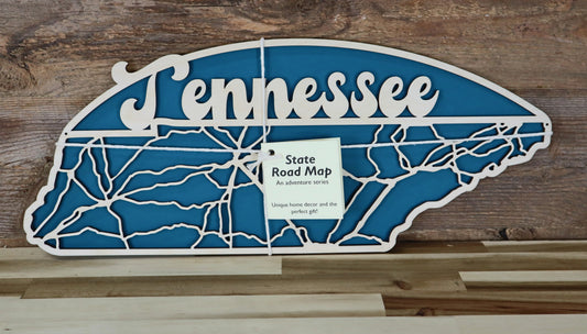 Tennessee State Road Map