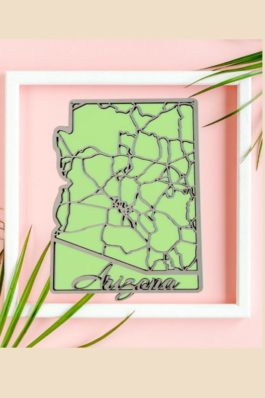 Arizona State Road Map