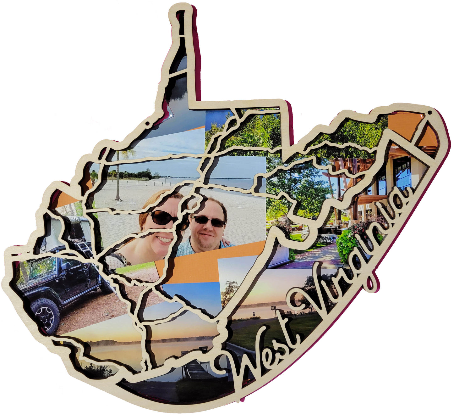 West Virginia State Road Map