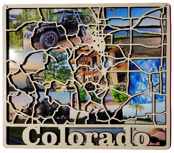 Colorado State Road Map