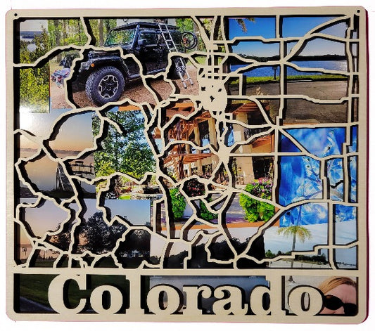 Colorado State Road Map