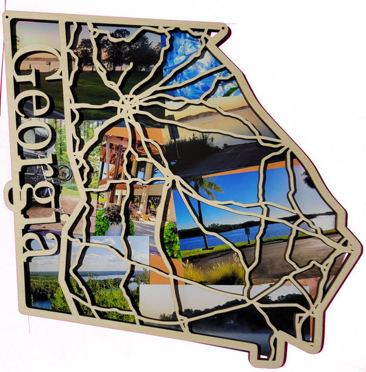 Georgia State Road Map