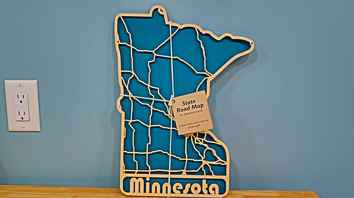 Minnesota State Road Map