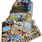 Maine State Road Map