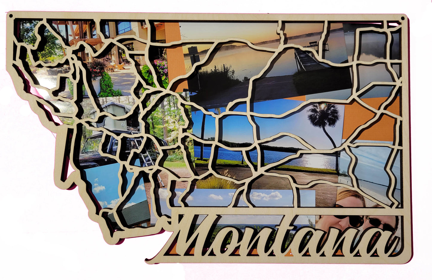 Montana State Road Map