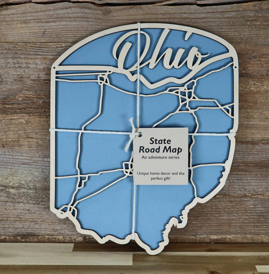 Ohio State Road Map