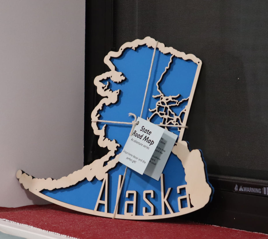 Alaska State Road Map