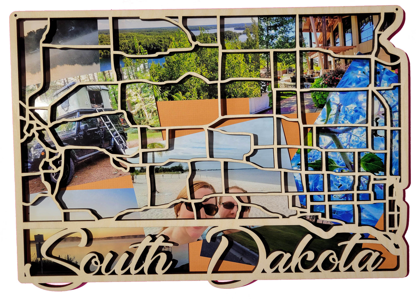 South Dakota State Road Map