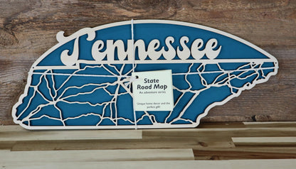 Tennessee State Road Map