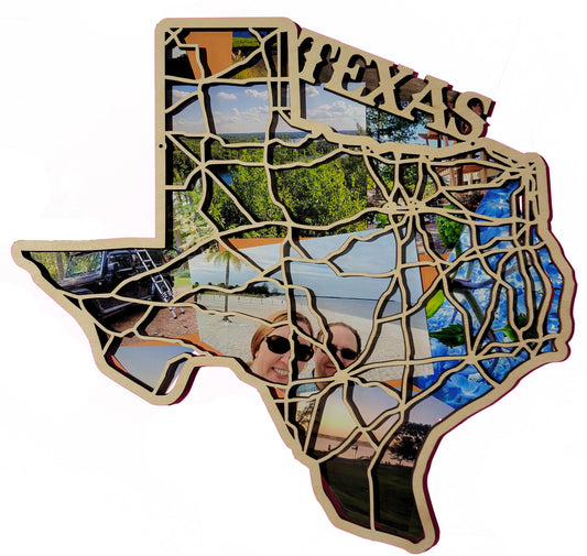 Texas State Road Map