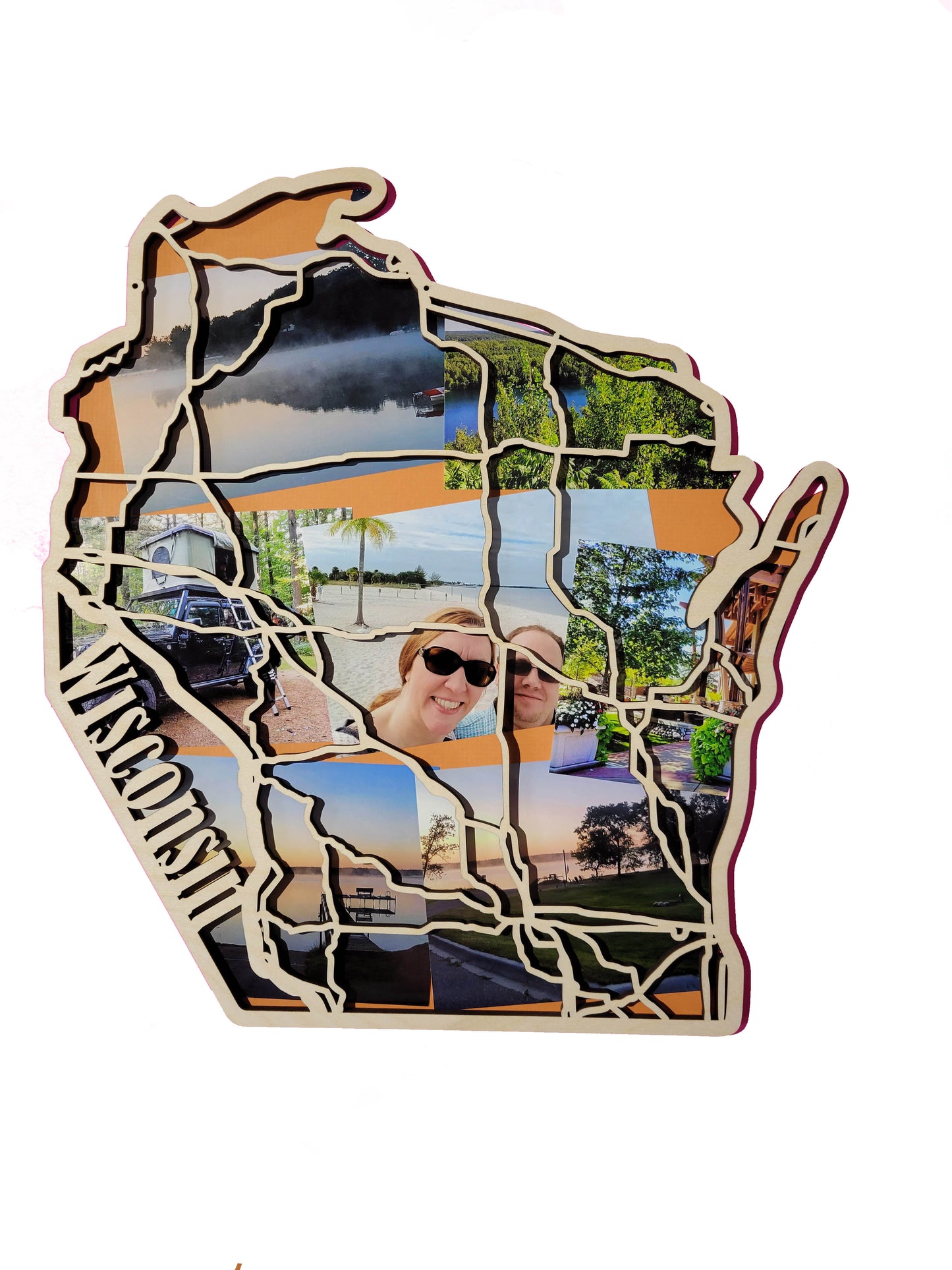 Wisconsin State Road Map