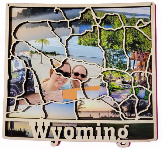 Wyoming State Road Map