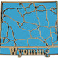 Wyoming State Road Map